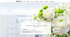 Desktop Screenshot of praxis-hiller.de